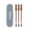 E, variant on 3PCS 2-in-1 Nose Hair Trimmer, Double-Sided Nose Hair Cutter Trimmer Upgrade, Portable 360 Degree Rotating Manual Nasal Hair Scissors for Women and Men, Recortadora De Pelo De Nariz