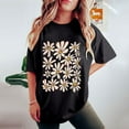 thumbnail image 6 of Short Sleeve Shirts for Women Casual Boho T Shirts Loose Fit T Shirts Graphic Tees Tops Summer Work, 6 of 7