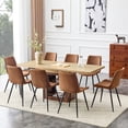 thumbnail image 2 of StnTalk Large Dining Table Set for 8, 59"-71" Expandable Kitchen Table Set, Dining Room Table for Gatherings with 8 Chairs, 2 of 10