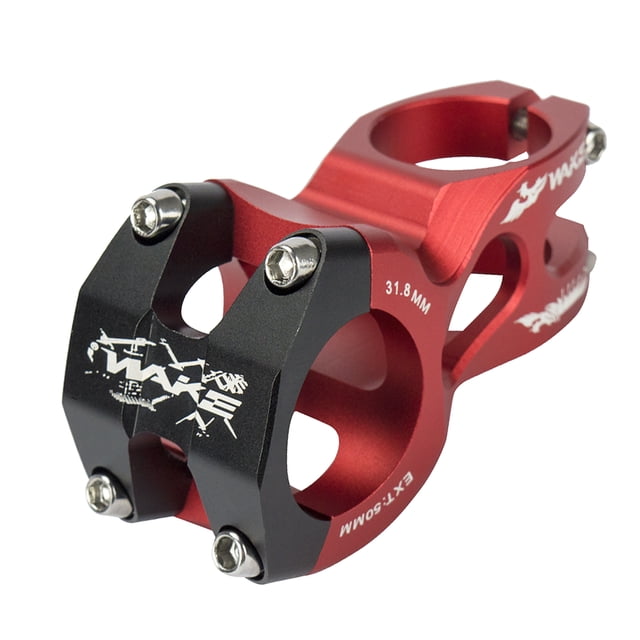 Bicicleta de 31,8 mm, vástago de manillar corto para bicicleta, vástago de aleación de aluminio, acc WAKE Vástago de bicicleta