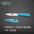 thumbnail image 3 of Ceramic Knives Complete Kitchen Unit,3 4 5 6inch Chef Knife Utility Fruit Slicing Peeler with Sheath White Blade, 3 of 5