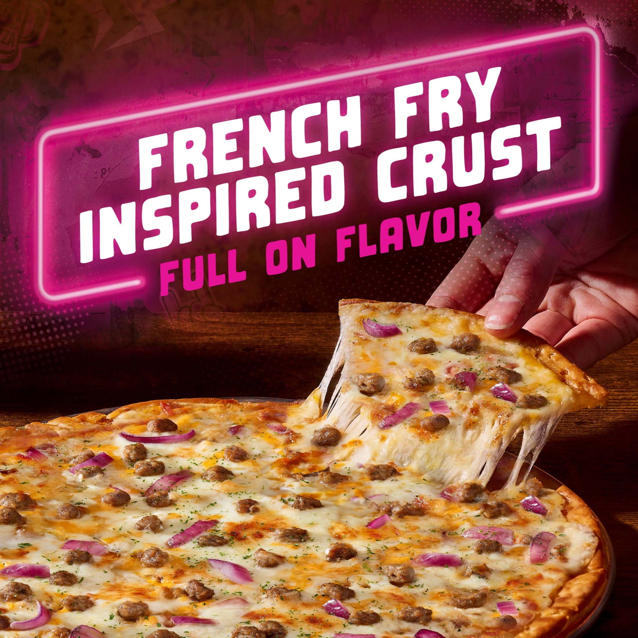Tombstone French Fry Style Crust, Chili Cheese, Gluten Free Frozen Pizza, 18.8 oz (Frozen)