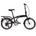 thumbnail image 5 of Huffy Pavilion 20-inch Folding Bike for Adults, 6-Speed, Black, 5 of 5
