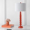 thumbnail image 5 of SAFAVIEH Jenna 32 in. Orange Iron Table Lamp with Off-White Cotton Shade, Set of 2, 5 of 8