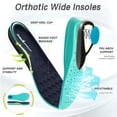 thumbnail image 5 of Men's Orthopedic Wide Walking Shoes: Comfortable Fashion Sneakers with Arch Support, Casual Tennis Work Sports Shoes, 5 of 9