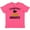 Retro Heather Pink, variant on Inktastic Congrats My Dad Graduated with cap Youth T-Shirt