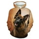 thumbnail image 4 of Sudadera con capucha para hombre, divertida sudadera con capucha unisex con estampado 3D de perro lindo, sudadera con capucha con gráfico de perro mascota, ropa de calle de gran tamaño y2k, 4 of 5