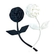 thumbnail image 2 of 2 uds broche de flor rosa alfileres broches de flores grandes para mujer regalo de joyería de ropa, 2 of 9