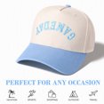 thumbnail image 5 of Fun "GAMEDAY" Upside Down Trucker Cap Reversible Novelty Hat Adjustable Snapback for Men and Women Game Day Essential,1 pcs,Sky blue, 5 of 5