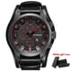 thumbnail image 1 of Relojes CURREN de lujo para hombre, relojes masculinos con fecha, reloj deportivo militar, correa de cuero, reloj de cuarzo para hombres de negocios, regalo 8225 Tan Jianjun unisex, 1 of 2