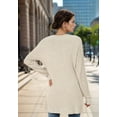 thumbnail image 2 of Long-Sleeved Knitted Cardigan  M, 2 of 8