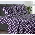 thumbnail image 2 of Microfiber Comfort Bed Sheet Set 1800 Count 4 Piece Deep Pocket Soft Bed Sheets, 2 of 11