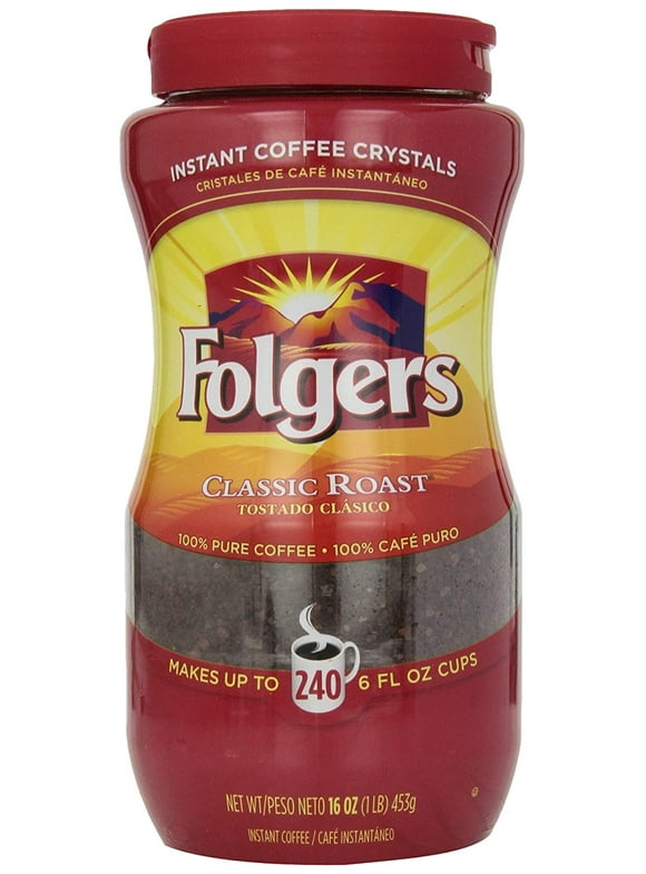 Folgers Instant Coffee in Instant Coffee