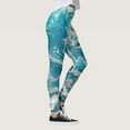 thumbnail image 4 of Leggings with Pockets Print High Waist Casual Ankle Slim-Leg Leggings, 4 of 9