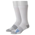 Hanes Men's Compression Crew Socks, 4Pack, Sizes 612
