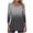 Black, variant on Women's Blouse Boho Women's Tops Women's Tops 3/4 Sleeve Print Women's Blouse Reorder Items