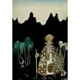 thumbnail image 3 of Kay Rasmus Nielsen 11x14 Black Modern Framed Museum Art Print Titled - East of the Sun and West of the Moon Pl 18 (1922), 3 of 5