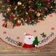 thumbnail image 1 of Nueva decoración navideña: falda para árbol de Navidad con muñeco de nieve y Papá Noel, 1 of 4