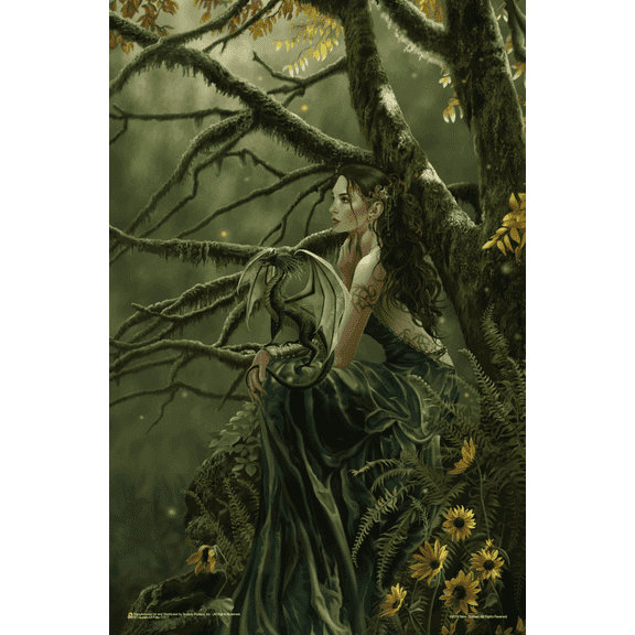 Queen of Fate by Nene Thomas Mini Poster - 11" x 17"