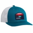 thumbnail image 3 of Coal Headwear The Hauler Low Profile Trucker Cap Color: Teal, Size: One Size, 3 of 7