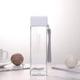 thumbnail image 2 of Yuarrent Botella de agua Té Botellas de café A prueba de fugas 450 ml Gran capacidad Deportes Taza al aire libre Hervidores de agua Blanco transparente Type3 NO3 Yuarrent HA007224-01, 2 of 6