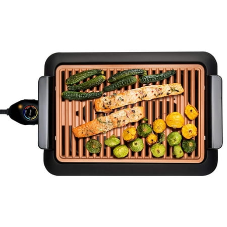 Gotham Steel Smokeless Electric Grill, Portable and Nonstick As Seen On TV! -