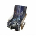 thumbnail image 4 of City Soft Flannel Fleece Blanket, Downtown in Hong Kong Urban View at Night High Rise Buildings Modern Business District, Cozy Plush for Indoor and Outdoor Use, 60" x 80", Multicolor, by Ambesonne, 4 of 6
