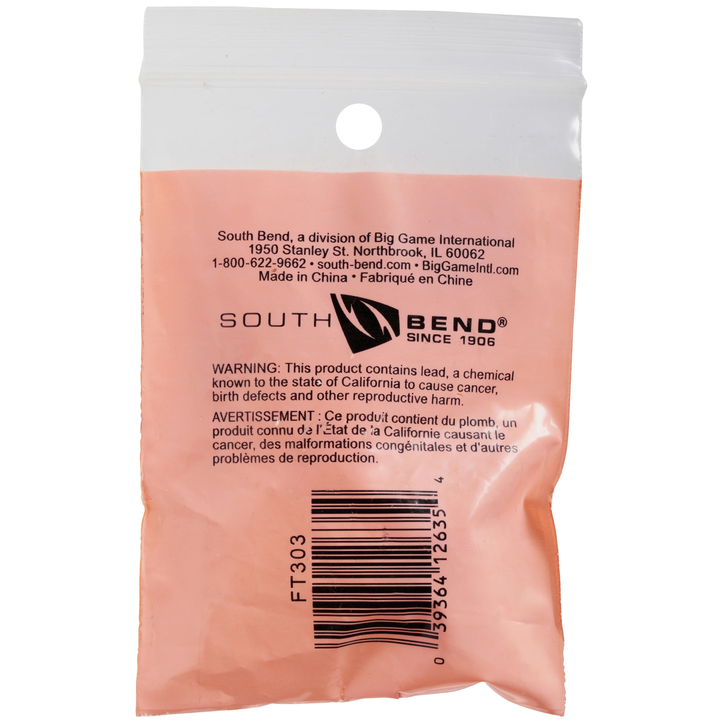 South bend slip cast 1-1/4" spin floats 2 ct bag