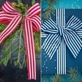 thumbnail image 6 of Uxcell 9.8 Yards x 0.4" Christmas Striped Ribbon, Ribbon Candy Ribbon Roll Fabric Wrapping Ribbon, Pink White, 6 of 6