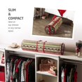 thumbnail image 4 of Zober Wrapping Paper Storage Container - Fits 14 to 20 Standard Rolls Up to 40"- Slim Design - Under Bed Gift Wrap Organizer - Closet Storage Wrapping Paper Holder, 4 of 4