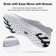 thumbnail image 2 of KOLILI Women's Water Shoes Lightweight Quick Drying Aqua Walking Shoes Barefoot for Beach Water Sports Travel Light Gray 6, 2 of 7