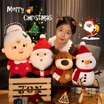 thumbnail image 6 of Santa Doll Cross-border Cartoon Snowman Doll Plush Toy Christmas Deer Doll Christmas Gift, 6 of 8