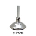 thumbnail image 4 of Glide Leg Feet Modification Support Component Furniture Glides Castor Replacement Furniture Base Fixator Modified Accessories M10*40*59, 4 of 7
