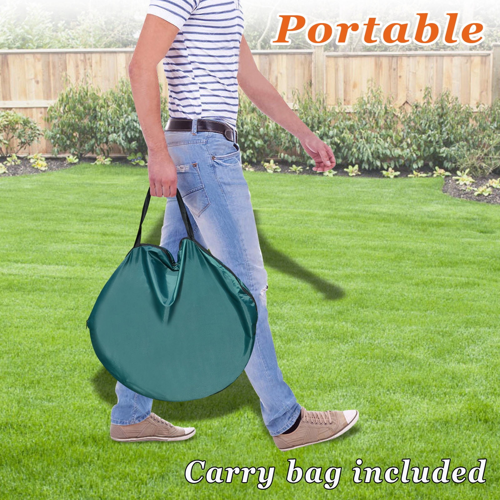 Sunny Outdoor Portable Mini 8'x4'x2.65' Long Triangle Gardening Plant Greenhouse, Transparent
