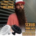 thumbnail image 6 of YOOBEAUL Beard Brush for Men, Silicone Beard Scrubber, Deep Cleans, Hair & Beard Exfoliator, 6 of 8