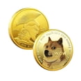 thumbnail image 2 of Dpityserensio Dogecoin Pièce Commémorative Plaquée Pièce Doge 2021 de Collection, 2 of 9