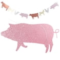 thumbnail image 5 of Pancarta de animales de granja, decoración colgante para fiesta de cumpleaños de granja, suministros para fiesta temática de granja, 5 of 5