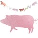 thumbnail image 5 of Pancarta de animales de granja, decoración colgante para fiesta de cumpleaños de granja, suministros para fiesta temática de granja, 5 of 5