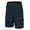 Navy, variant on Men's Lightweight Quick Dry Hiking Shorts Breathable Outdoor Cargo Shorts for Fishing Travel Casual Gray S