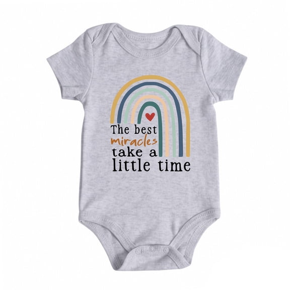 JAJAHO Baby Boys Girls Bodysuits Short Sleeve Letter Print Summer Romper Clothes 0-24M Comy Onesie