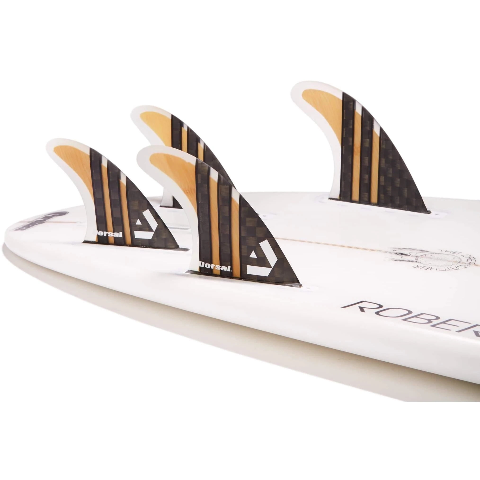 DORSAL Surfboard Fins Carbon Bamboo Quad Set 4 Rwanda Ubuy