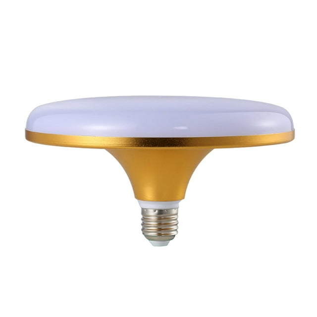 Yinanstore Led Bulb,LED Disk Light,27mm Screw Base,Anti Flicker,Lighting Fixtures Disc Light Disk Light for Home Improve Living Room , 65w