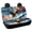 Watercolor Eagle, variant on FUIALDOLG Car Back Seat Covers for Auto Interior Automotive, Blue Tie Dye Butterfly 2 Pack Car Rear Seat Protectors Protects Against Dirt Easy to Install