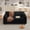 Black, variant on Asofer  Sofa Couch,  Comfy Extra Deep Seat with Upholstered  2 Pillows for Living Room, Apartment, Dark Gray