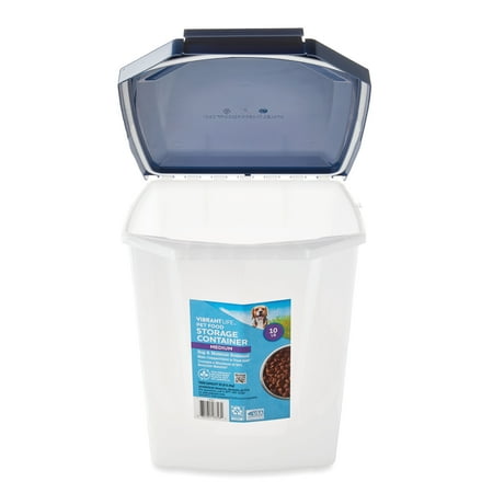 Vibrant Life Dog Food Container, Medium, 10-lb Capacity