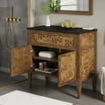 thumbnail image 2 of Modway Elysian 36" Wood Bathroom Vanity in Black Brown, 2 of 12