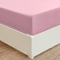 thumbnail image 7 of Mellanni Fitted Sheet with up to 16 inch Deep Pocket, Soft Microfiber, 1 Piece King, Pink, 7 of 7