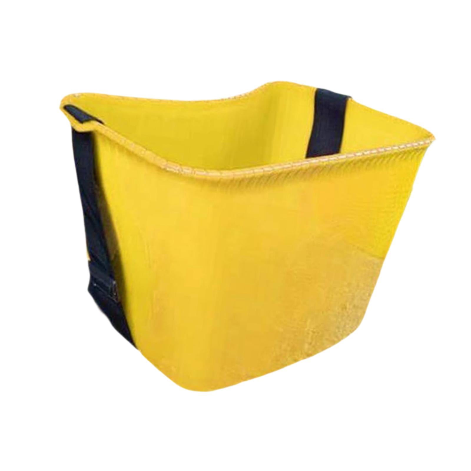 CarpNettore Fruit Picking Basket Organizer Holder Multifunctional Lightweight Practical with Yellow