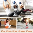 thumbnail image 2 of Loritta Slipper Socks for Woman Yoga Sock with Grips for Pilates Workout Hospital, 6 Pairs, 2 of 6