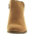 thumbnail image 3 of Reneeze Womens Beauty-03 Sneaker Petty Stacked Heel Side Zipper Ankle Booties, 3 of 4